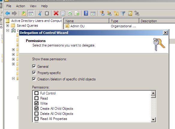 Add custom permission for OUO delegation