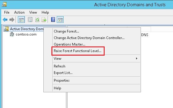 Raise your forest functional level